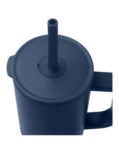 Vaso con aislamiento de 900 ml con certificado RCS y pajita de silicona N55768001