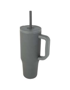 Vaso con aislamiento de 900 ml con certificado RCS y pajita de silicona N10768001