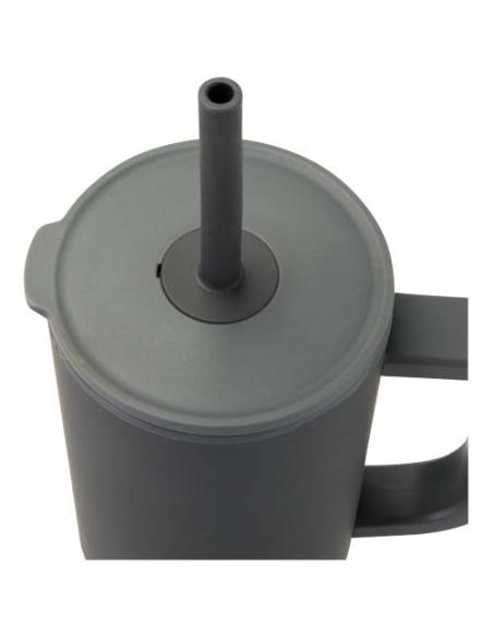 Vaso con aislamiento de 900 ml con certificado RCS y pajita de silicona N38768001