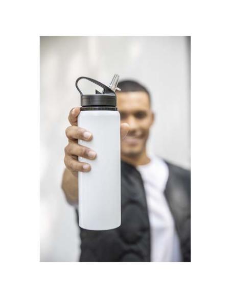 Botella de 800 ml de acero inoxidable reciclado con certificado RCS de una sola pared N35078001