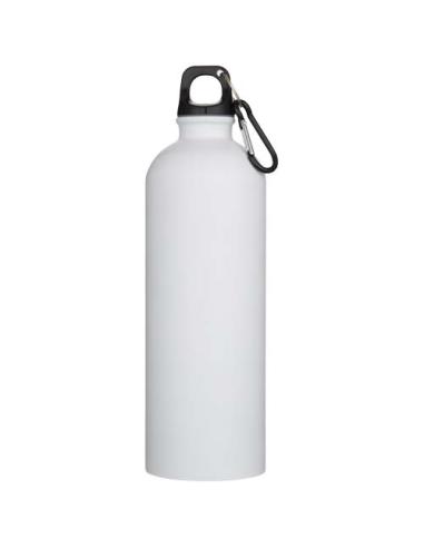 Botella de 750 ml de acero inoxidable mate reciclado con certificado RCS con mosquetón N10278001