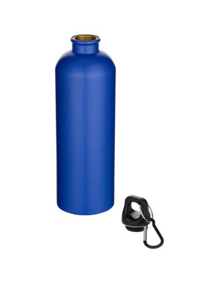 Botella de 750 ml de acero inoxidable mate reciclado con certificado RCS con mosquetón N35278001