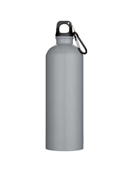 Botella de 750 ml de acero inoxidable mate reciclado con certificado RCS con mosquetón N28278001