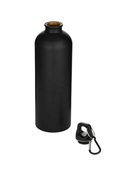 Botella de 750 ml de acero inoxidable mate reciclado con certificado RCS con mosquetón N09278001