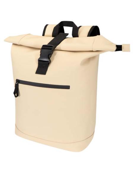 Mochila de 15" y 18 L con parte superior enrollable de material reciclado con certificado GRS N70390031