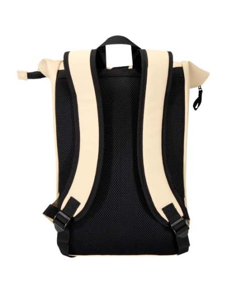 Mochila de 15" y 18 L con parte superior enrollable de material reciclado con certificado GRS N70390031
