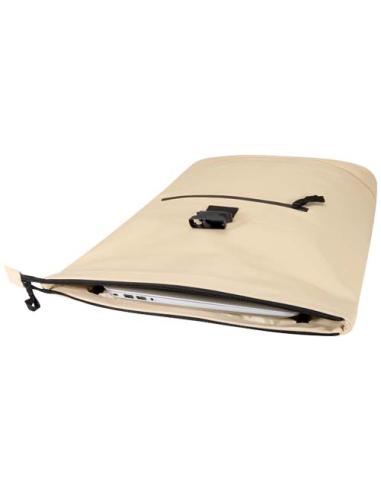 Mochila de 15" y 18 L con parte superior enrollable de material reciclado con certificado GRS N70390031