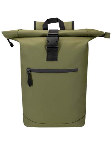 Mochila de 15" y 18 L con parte superior enrollable de material reciclado con certificado GRS N46390031