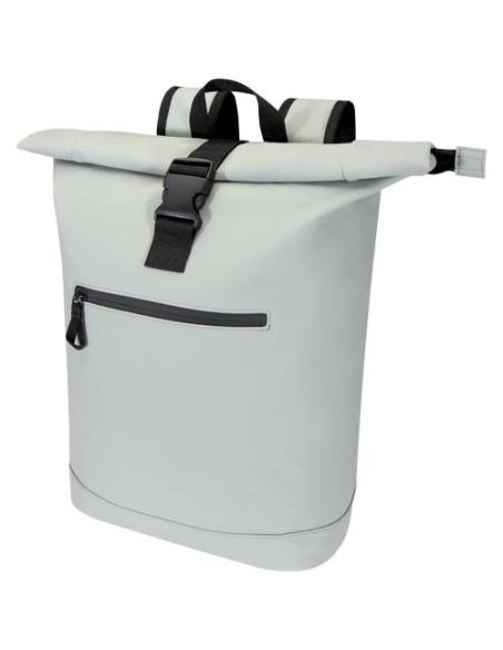 Mochila de 15" y 18 L con parte superior enrollable de material reciclado con certificado GRS N28390031