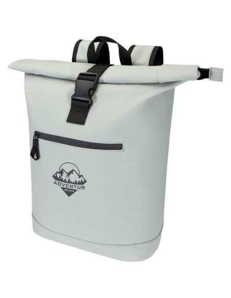 Mochila de 15" y 18 L con parte superior enrollable de material reciclado con certificado GRS N28390031