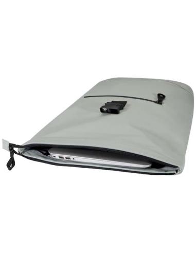 Mochila de 15" y 18 L con parte superior enrollable de material reciclado con certificado GRS N28390031