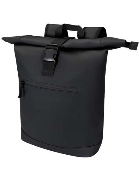 Mochila de 15" y 18 L con parte superior enrollable de material reciclado con certificado GRS N09390031