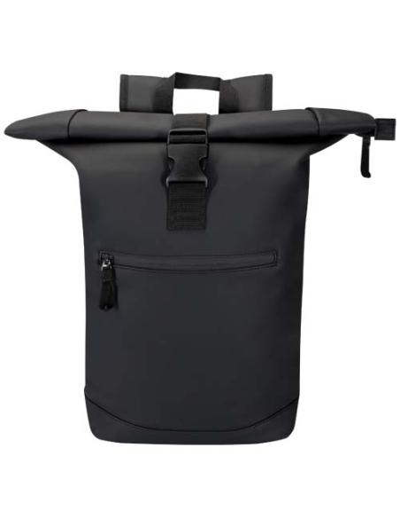 Mochila de 15" y 18 L con parte superior enrollable de material reciclado con certificado GRS N09390031