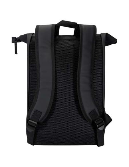 Mochila de 15" y 18 L con parte superior enrollable de material reciclado con certificado GRS N09390031