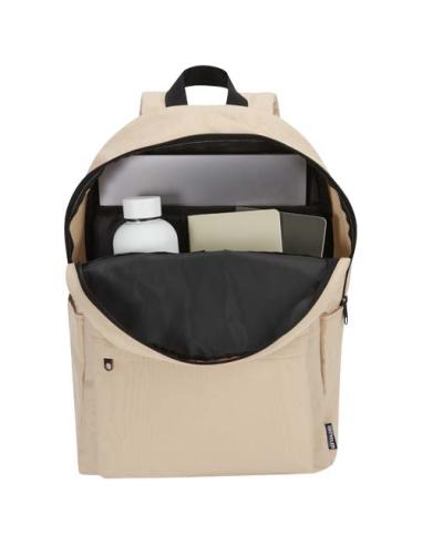 Mochila para portátil urbana de 14" y 16 L de material reciclado con certificado GRS N70690031