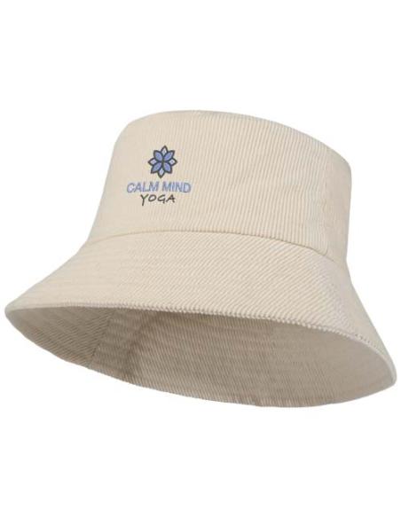 Sombrero de pana reciclada N60270111