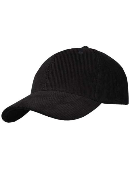 Gorra de 6 paneles de pana reciclada N09370111