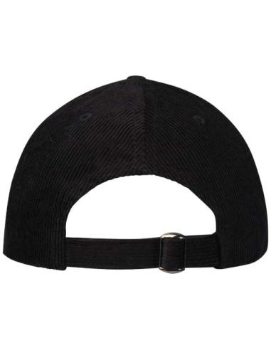 Gorra de 6 paneles de pana reciclada N09370111