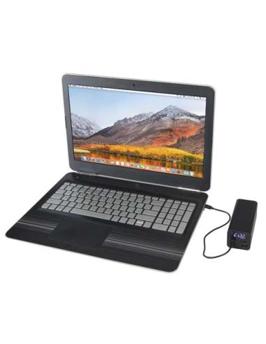 Batería externa para portátil de aluminio reciclado de 20 000 mAh y 70 W N09044421