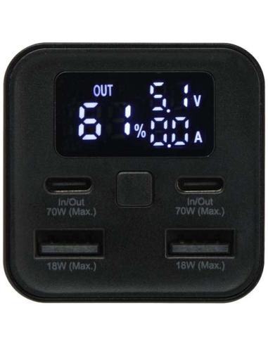 Batería externa para portátil de aluminio reciclado de 20 000 mAh y 70 W N09044421