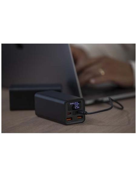 Batería externa para portátil de aluminio reciclado de 20 000 mAh y 70 W N09044421