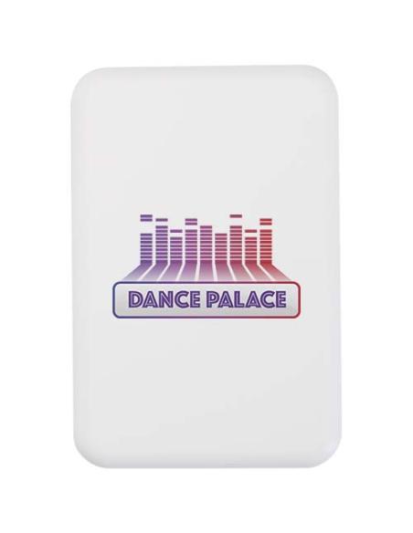 Batería externa inalámbrica magnética de 5000 mAh y 15 W con PD de 20 W fabricada con plástico reciclado N10144421