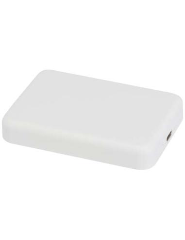 Batería externa inalámbrica magnética de 5000 mAh y 15 W con PD de 20 W fabricada con plástico reciclado N10144421