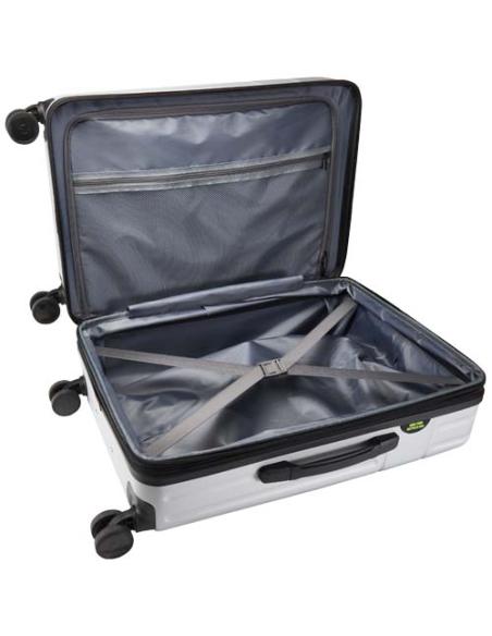 Mochila de cabina ampliable de 24" y 70 L de material reciclado con ruedas y certificado GRS N18790031