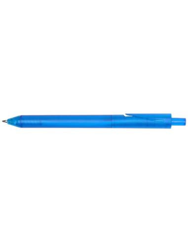 Juego de libreta de tapa blanda y bolígrafo de plástico reciclado (tinta azul) N25892601