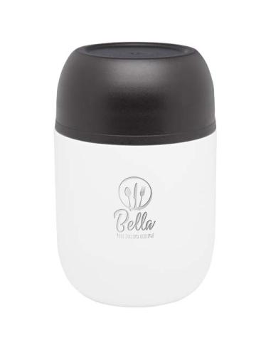 Fiambrera de 480 ml de acero inoxidable reciclado de doble pared N10124311