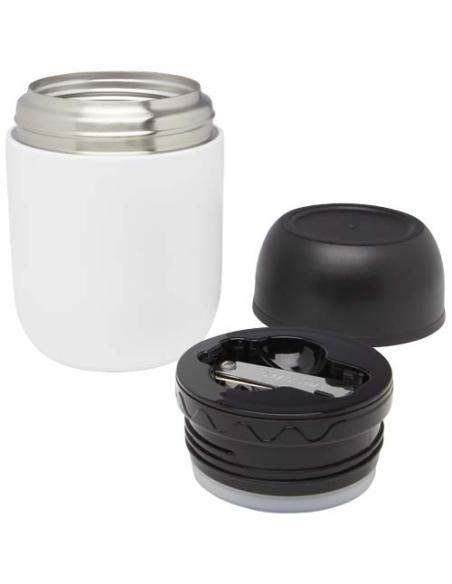 Fiambrera de 480 ml de acero inoxidable reciclado de doble pared N10124311