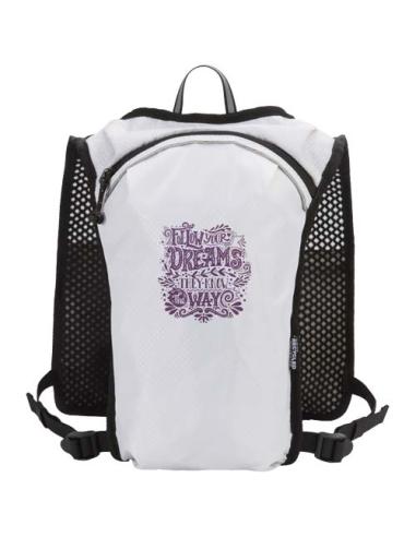 Chaleco de running de material reciclado con certificado GRS y mochila de hidratación de 5 L N23890031