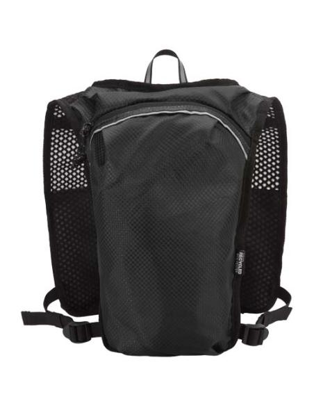 Chaleco de running de material reciclado con certificado GRS y mochila de hidratación de 5 L N09890031