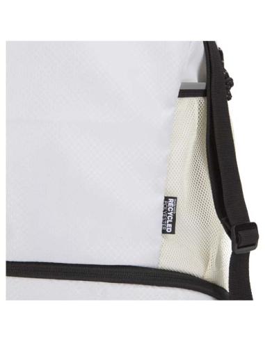 Bolsa deportiva de 18 L con cordón y compartimento inferior de material reciclado con certificado GRS N23990031