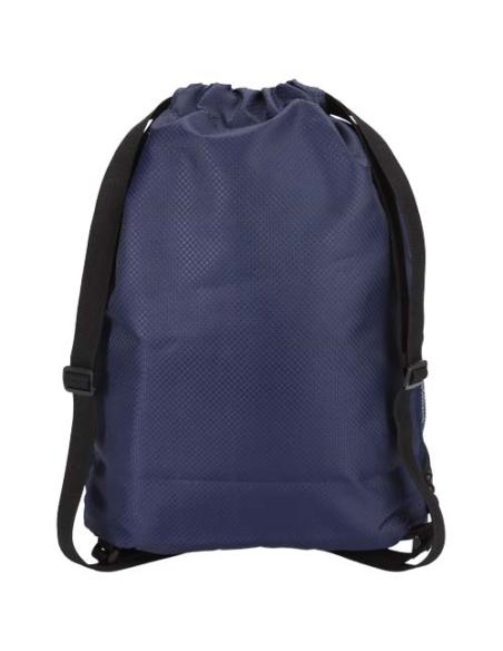 Bolsa deportiva de 18 L con cordón y compartimento inferior de material reciclado con certificado GRS N55990031