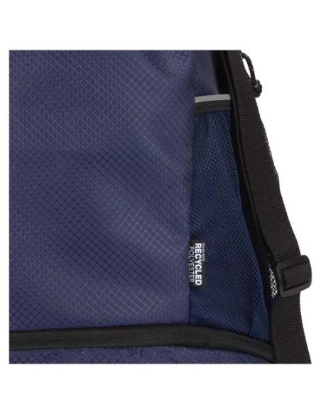Bolsa deportiva de 18 L con cordón y compartimento inferior de material reciclado con certificado GRS N55990031