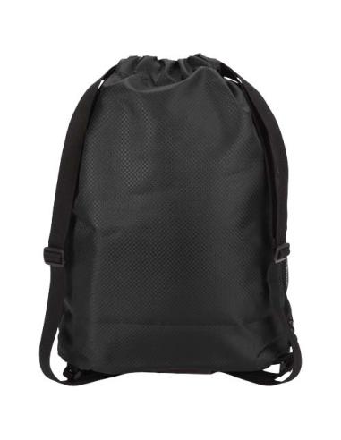 Bolsa deportiva de 18 L con cordón y compartimento inferior de material reciclado con certificado GRS N09990031