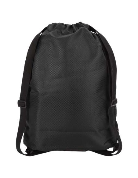 Bolsa deportiva de 18 L con cordón y compartimento inferior de material reciclado con certificado GRS N09990031