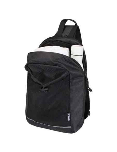 Bolsa cruzada de hidratación de 6 L de material reciclado con certificado GRS N09101031