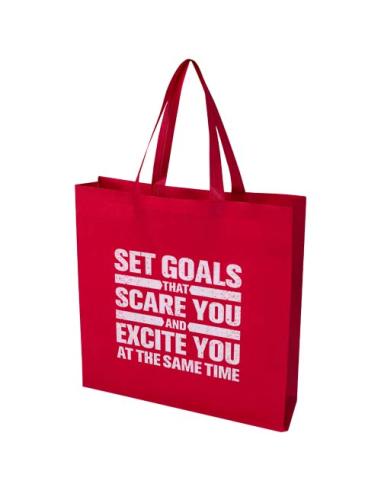 Bolsa Tote de 12 L con refuerzo de material no tejido reciclado con certificado GRS N12601031