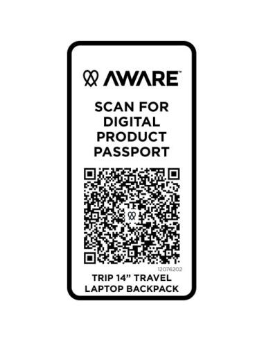 Mochila reciclada de viaje de 9 litros para portátil de 14" N20267021