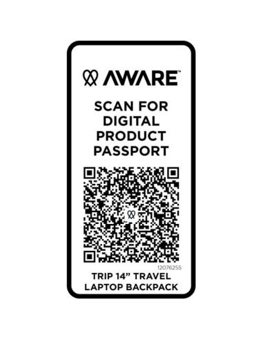 Mochila reciclada de viaje de 9 litros para portátil de 14" N55267021