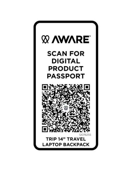 Mochila reciclada de viaje de 9 litros para portátil de 14" N55267021