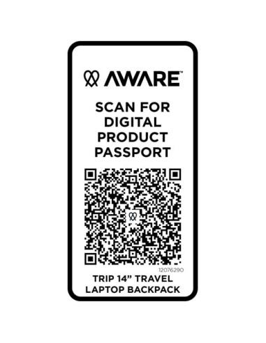 Mochila reciclada de viaje de 9 litros para portátil de 14" N09267021