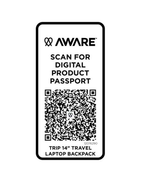 Mochila reciclada de viaje de 9 litros para portátil de 14" N09267021