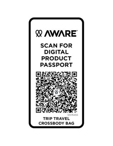 Bolsa bandolera de viaje reciclada de 1 litro N55467021