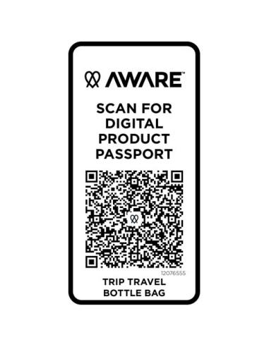 Bolsa para botellas de viaje reciclada de 2 litros N55567021