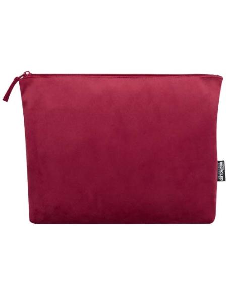 Set de neceseres de terciopelo reciclado con certificado GRS N22967021