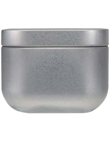 Vela cuadrada en caja metálica con aroma de vainilla N18253621