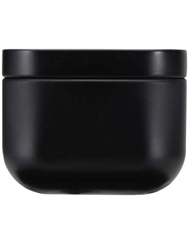 Vela cuadrada en caja metálica con aroma de vainilla N09253621